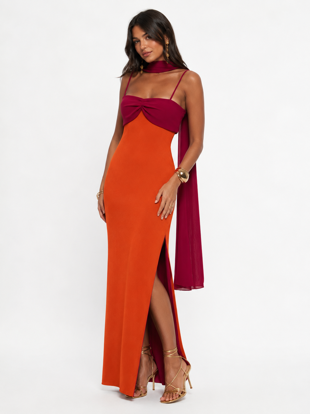 Sevilha - Vestido Longo Animal Print